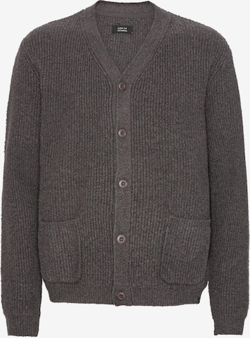 Clean Cut Copenhagen Strickjacke 'Brooks' in Braun: Vorderseite