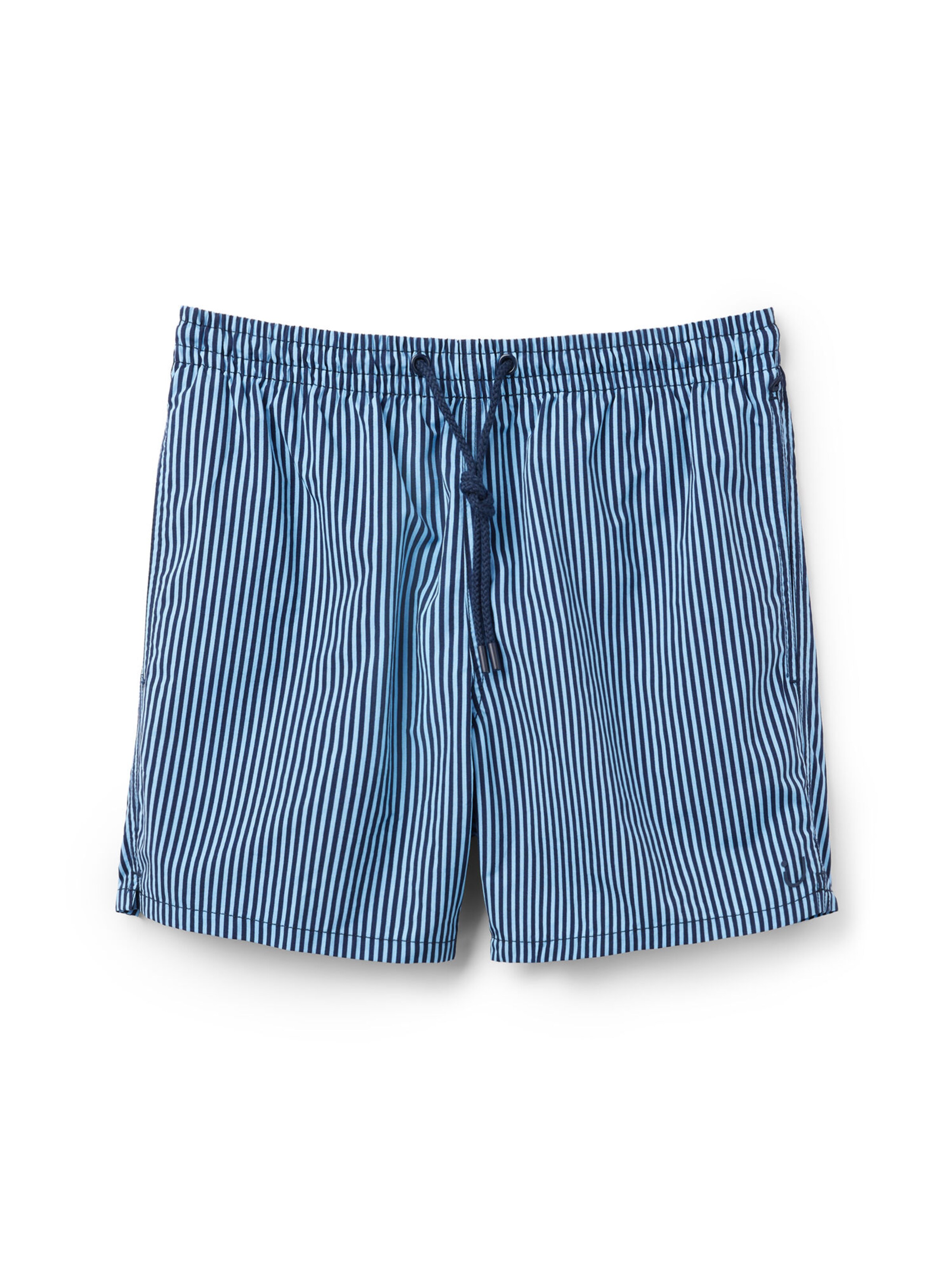 IUMAN Intimissimi Uomo Board Shorts in Blue: front