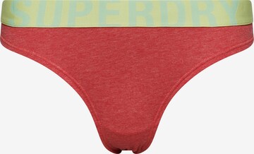 Superdry Slip in Rood: voorkant