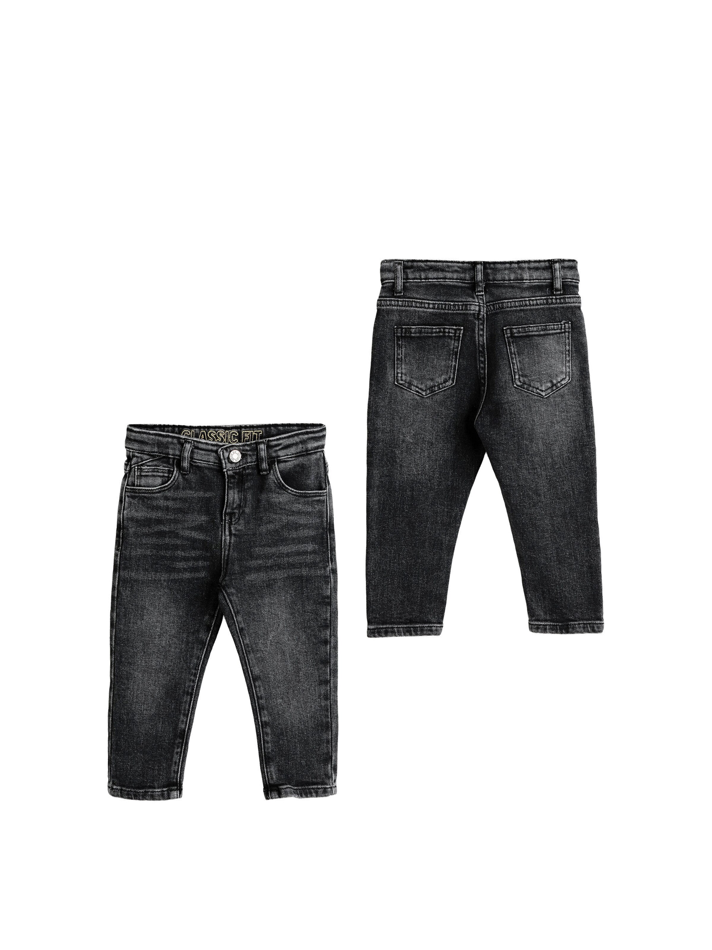 Solang Slimfit Hose Jeans Denim Stretch Slim-Fit Unisex in Grau