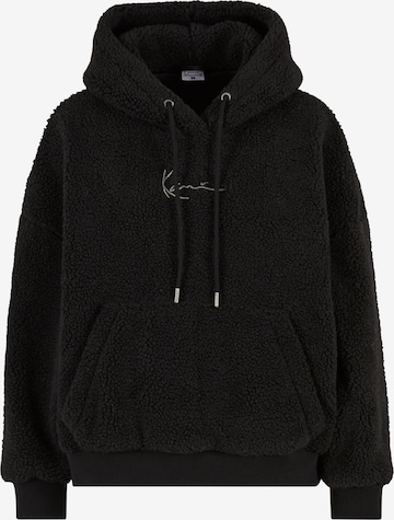 Karl KaniSweater majica ' ' - crna boja: prednji dio
