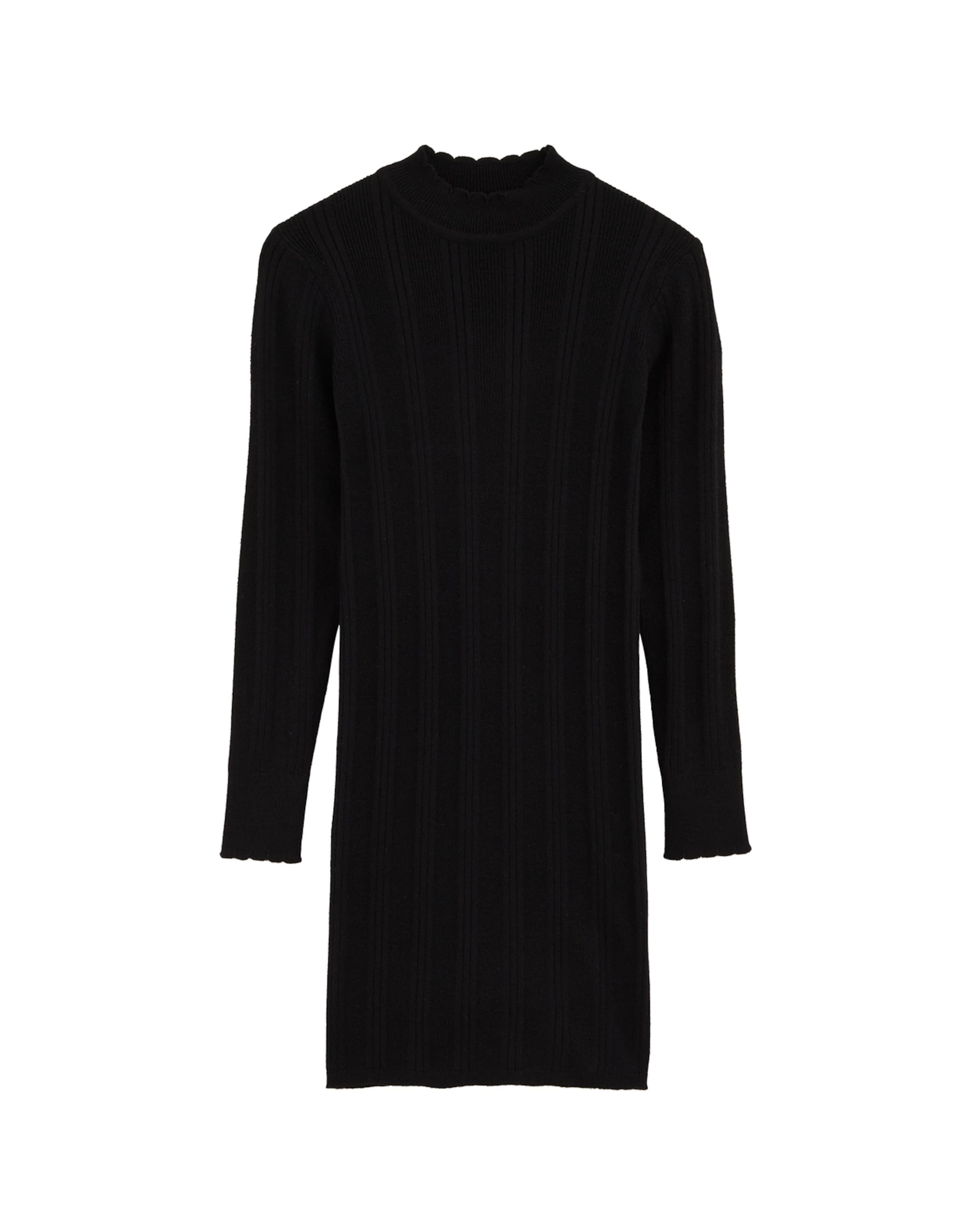 WE Fashion Платье в Черный: спереди
