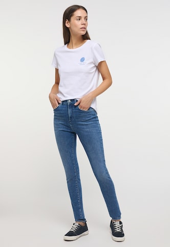 MUSTANG Skinny Jeans ' Georgia ' in Blau