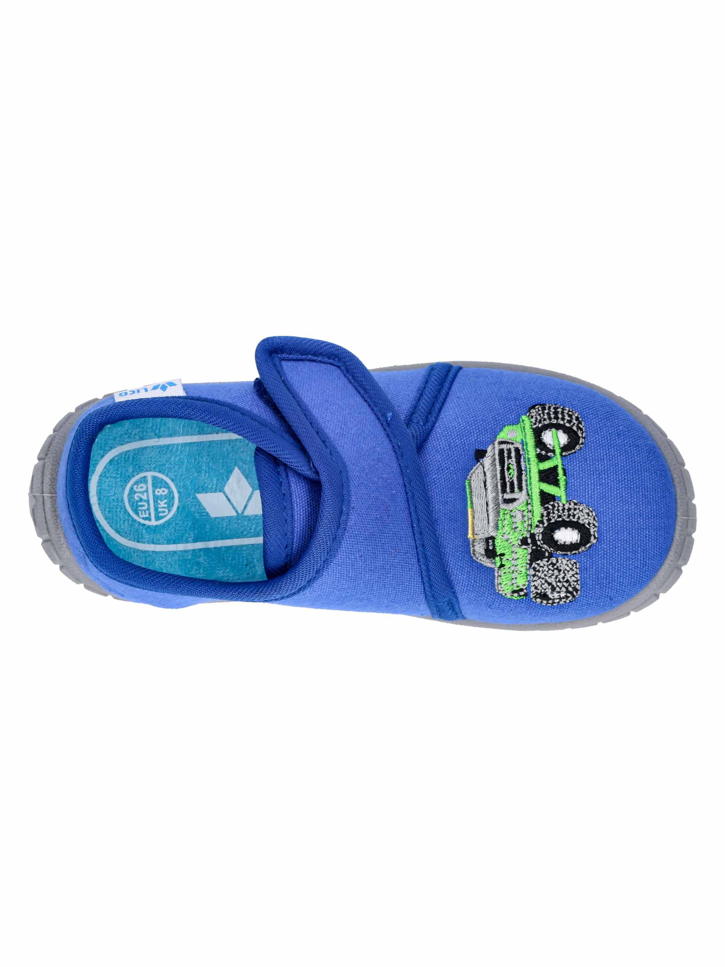 LICO Hausschuh 'Cookie Boy' in Blau