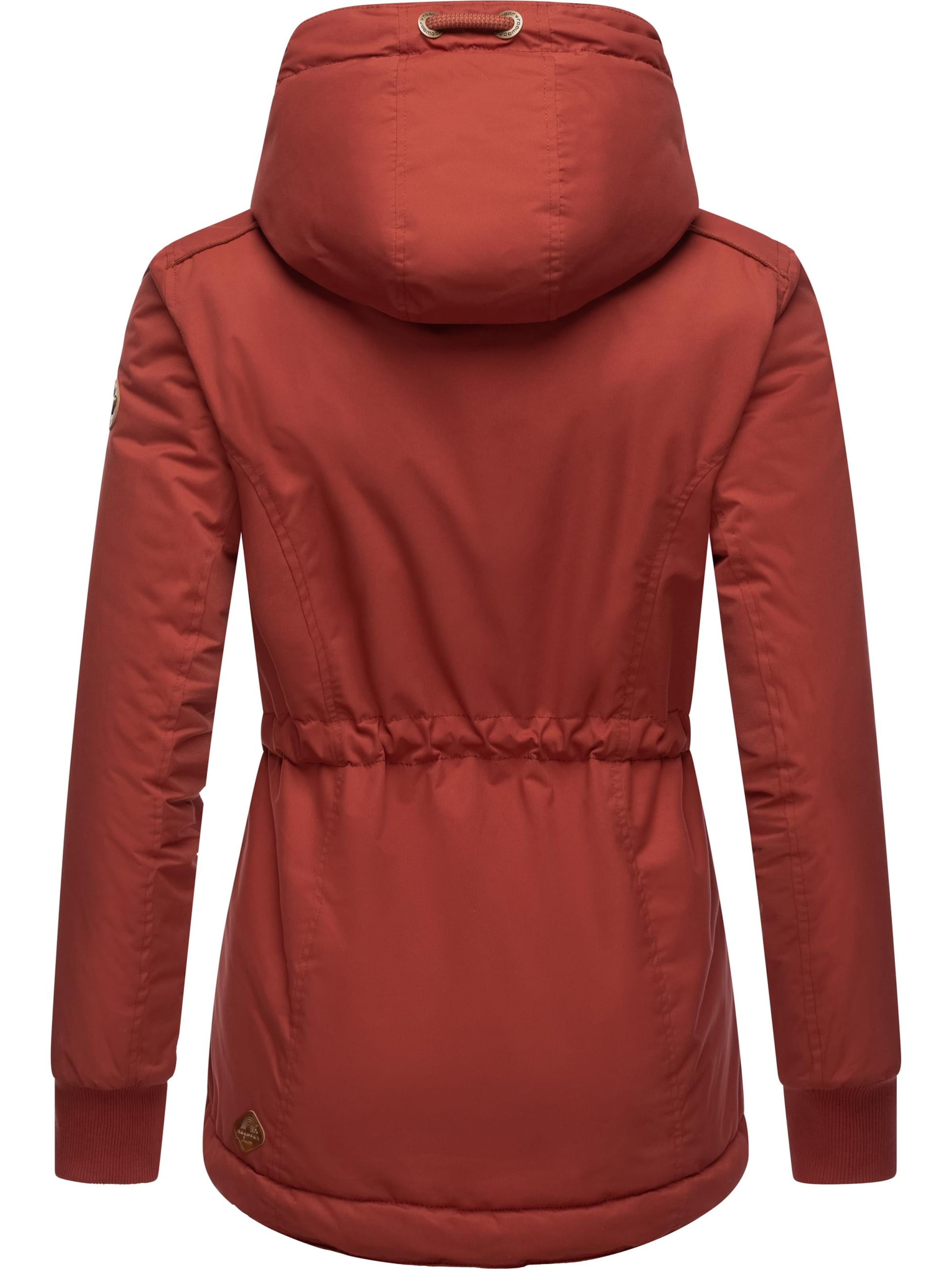 Ragwear Funktsionaalne jope 'Danka', värv punane