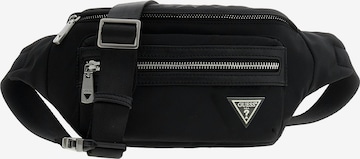 juoda GUESS Rankinė ant juosmens 'Berlin': priekis