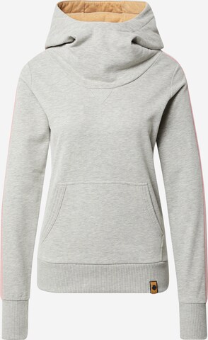 Sweat-shirt 'Zwanni Ot' Fli Papigu en gris : devant