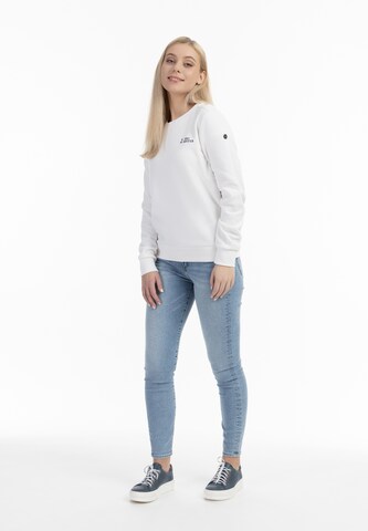 Sweat-shirt 'Kilata' DreiMaster Maritim en blanc