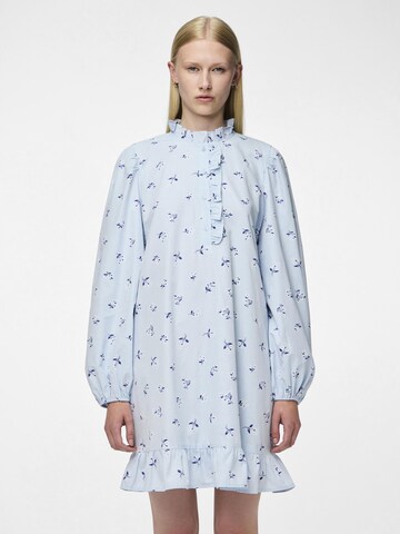 PIECES Shirt Dress 'LOTUS' in Blue: front