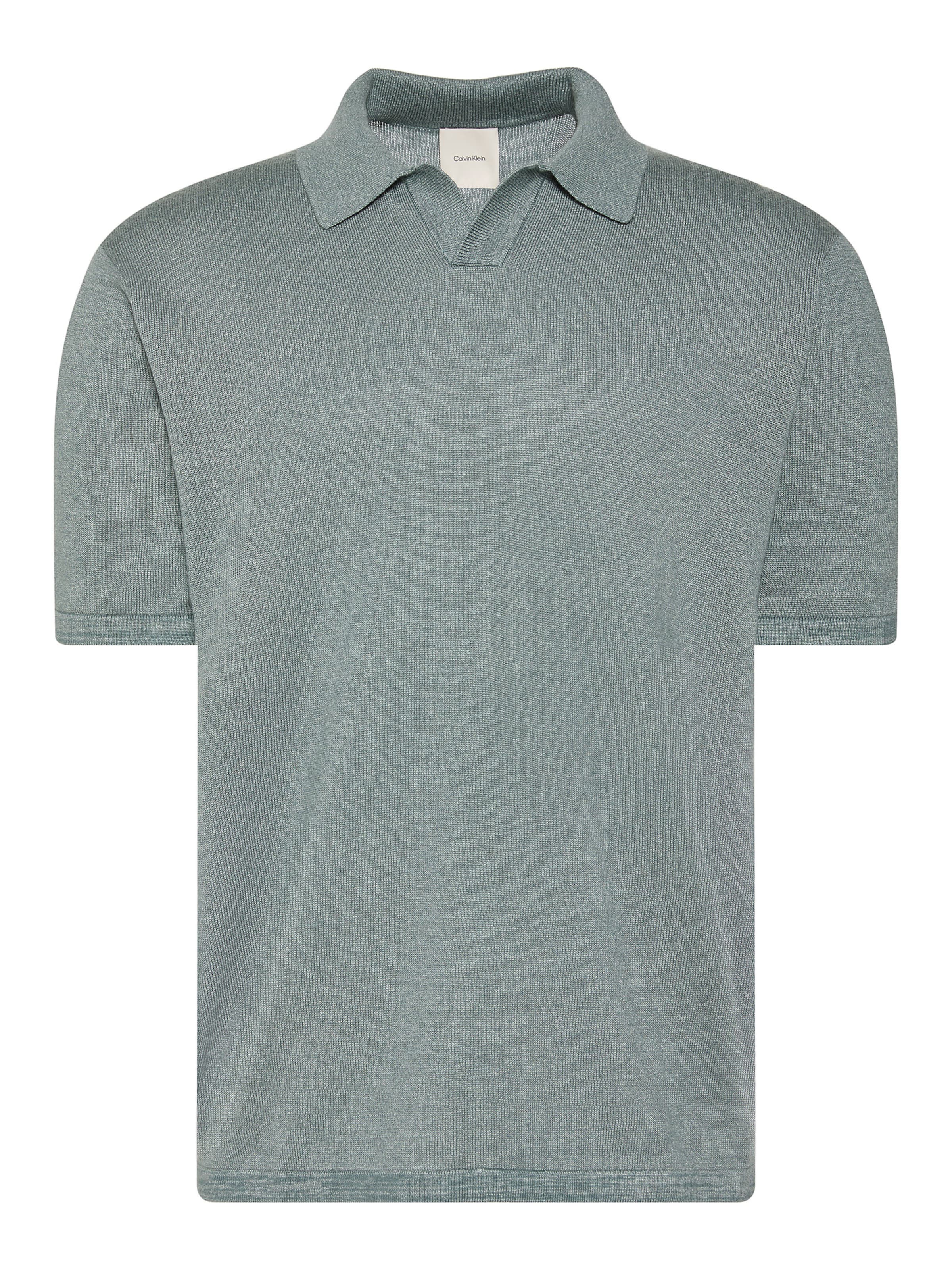 Coupe regular T-Shirt Calvin Klein en gris : devant