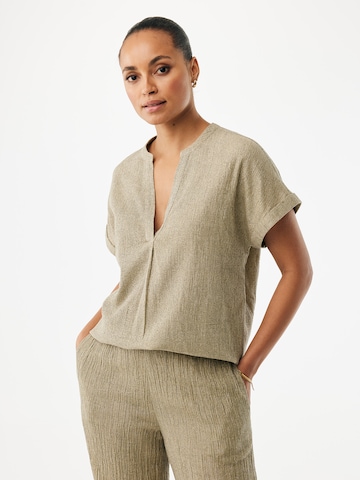 MEXX Μπλούζα σε χρυσό: μπροστά