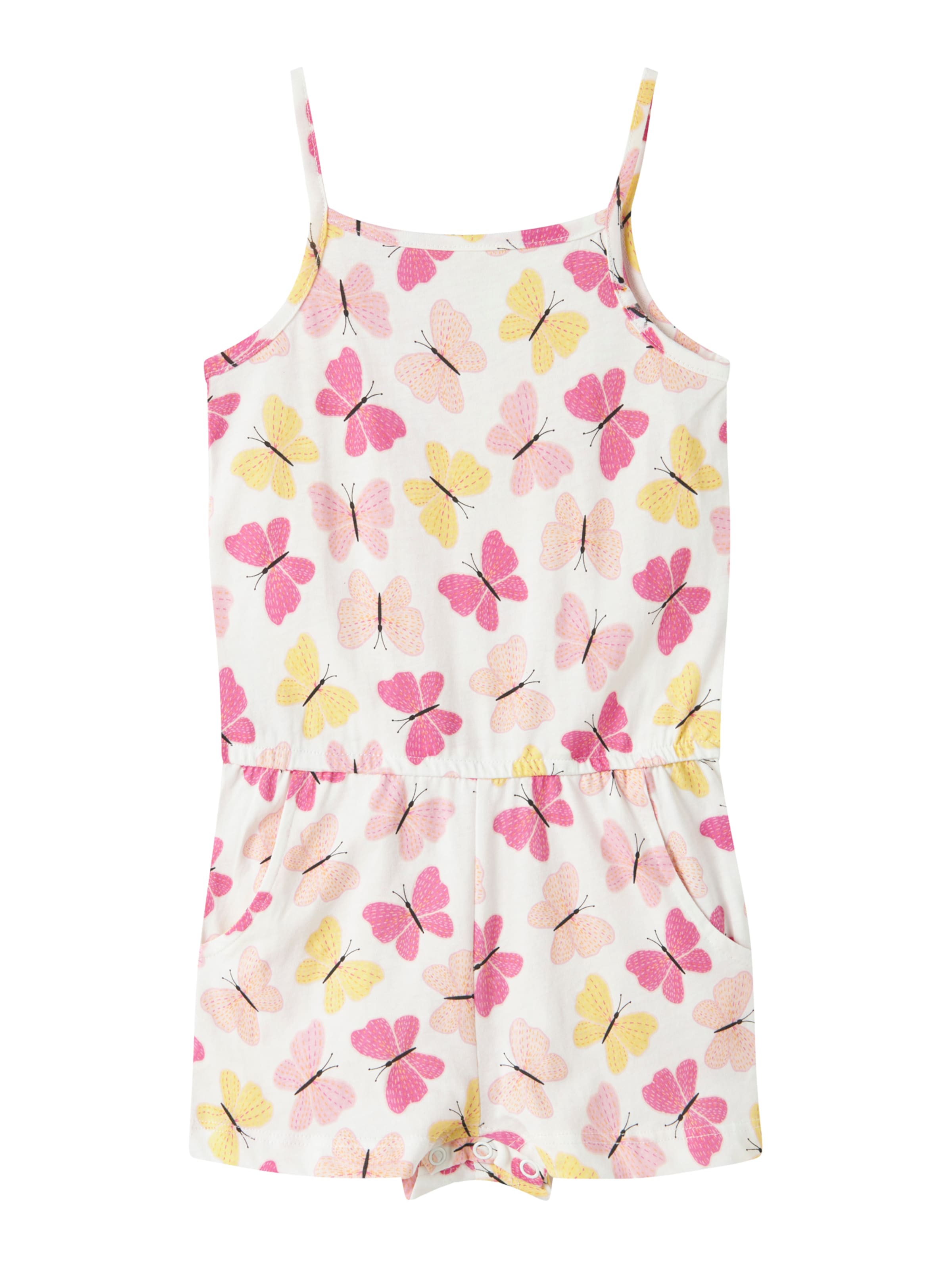 Tuta 'NMFVIGGA' di NAME IT in bianco: frontale