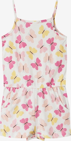 Salopetă 'NMFVIGGA' de la NAME IT pe alb: față