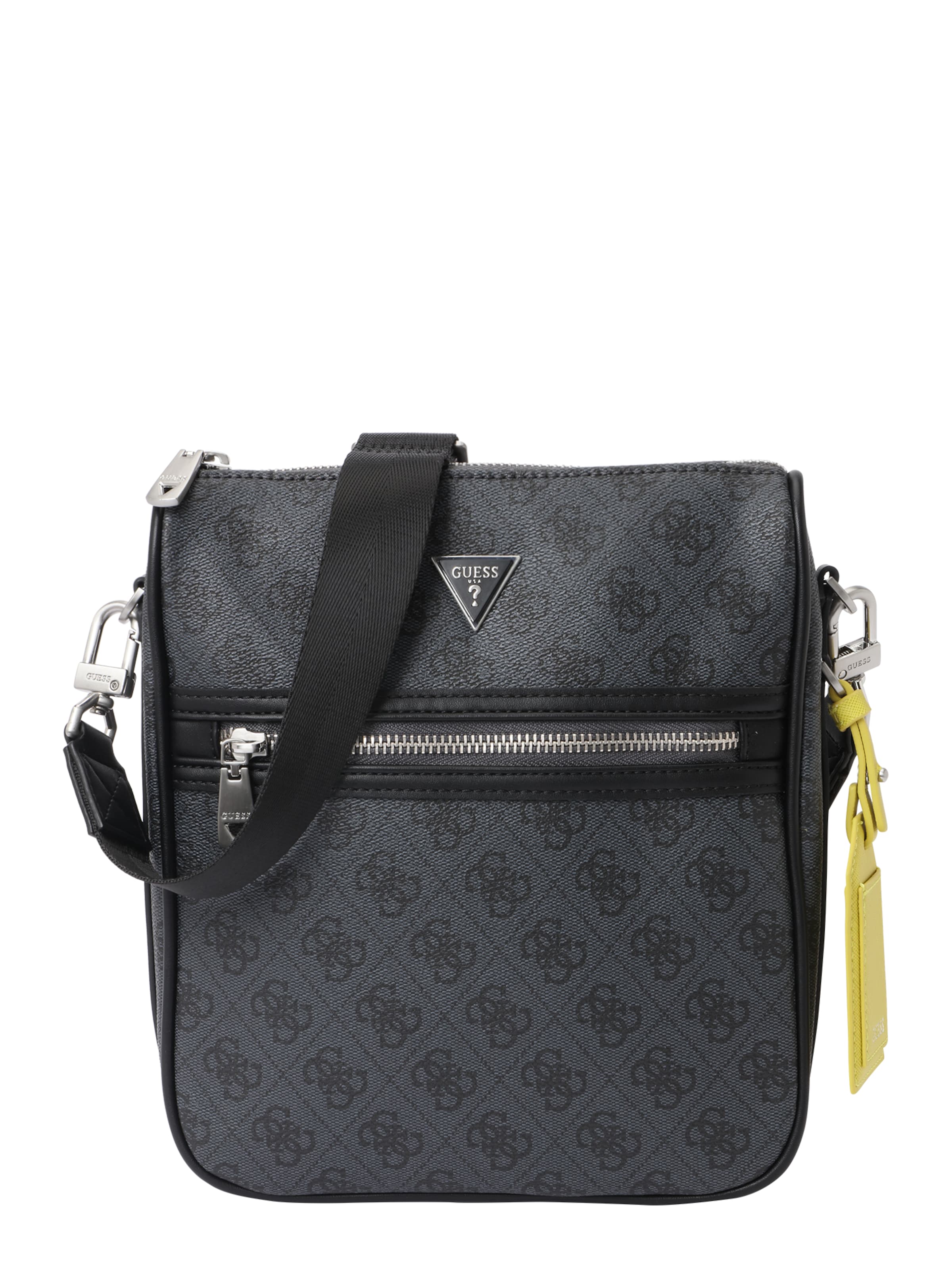 Sac à bandoulière 'MILANO' GUESS en noir : devant