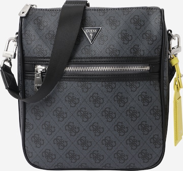 GUESSTorba preko ramena 'MILANO CROSSBODY 2' - crna boja: prednji dio