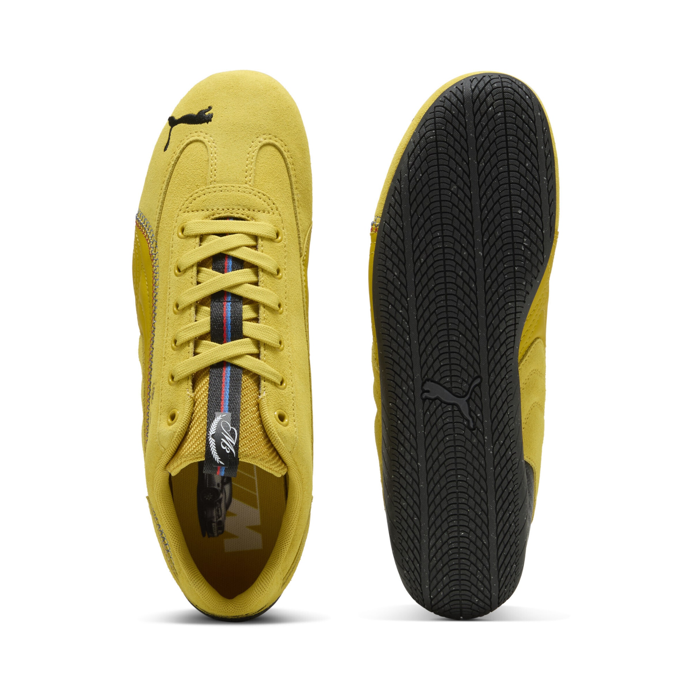 PUMA Sportschoen 'BMW M Motorsport M3 40Yrs Speedcat' in Geel