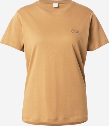 Iriedaily Shirts 'Peacy Ride' i brun: forside