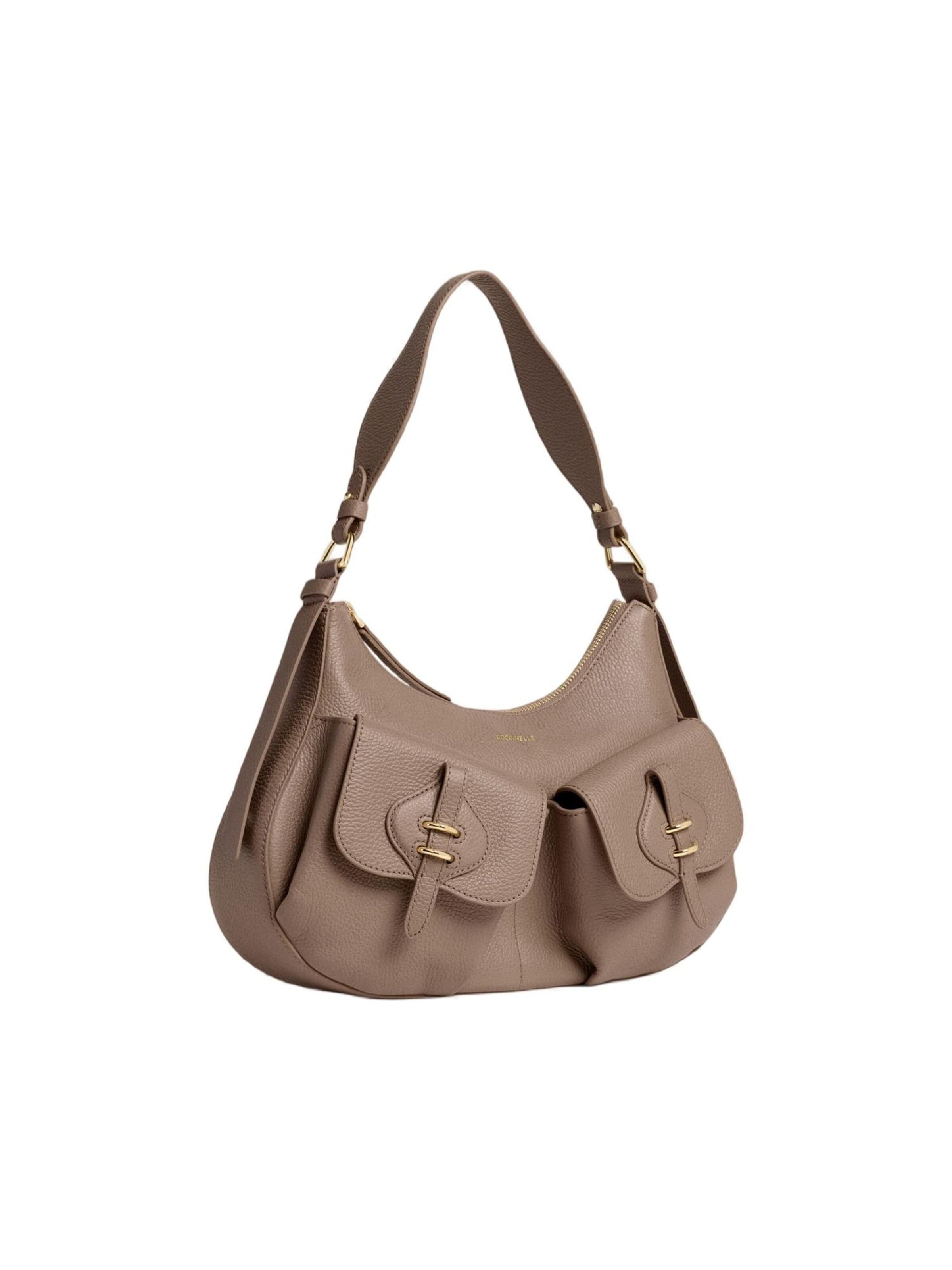 Coccinelle - Bolso de hombro 'Mavery Pocket 2' en gris
