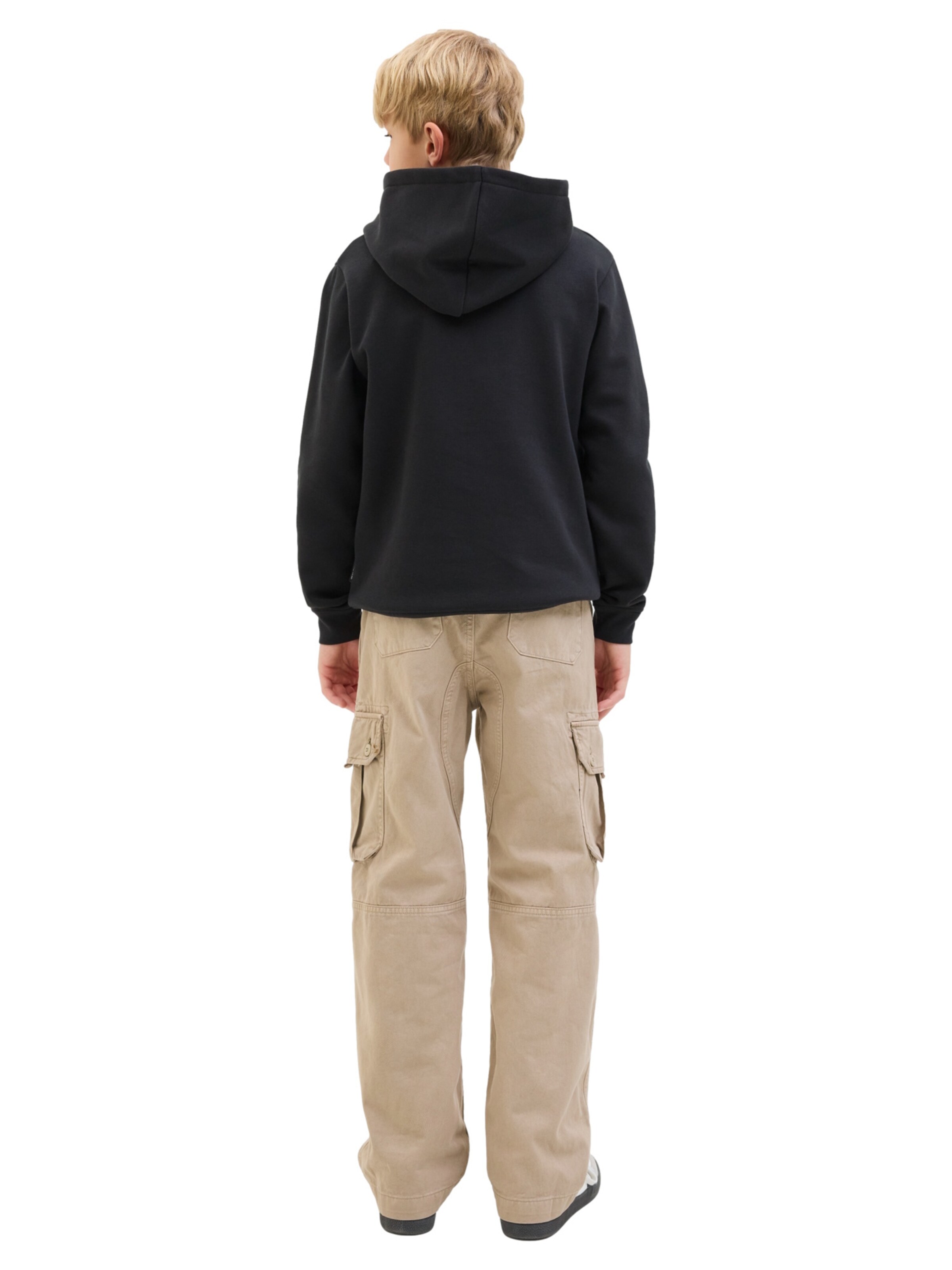 Jack & Jones Junior Sweatshirt 'Tier' in Black