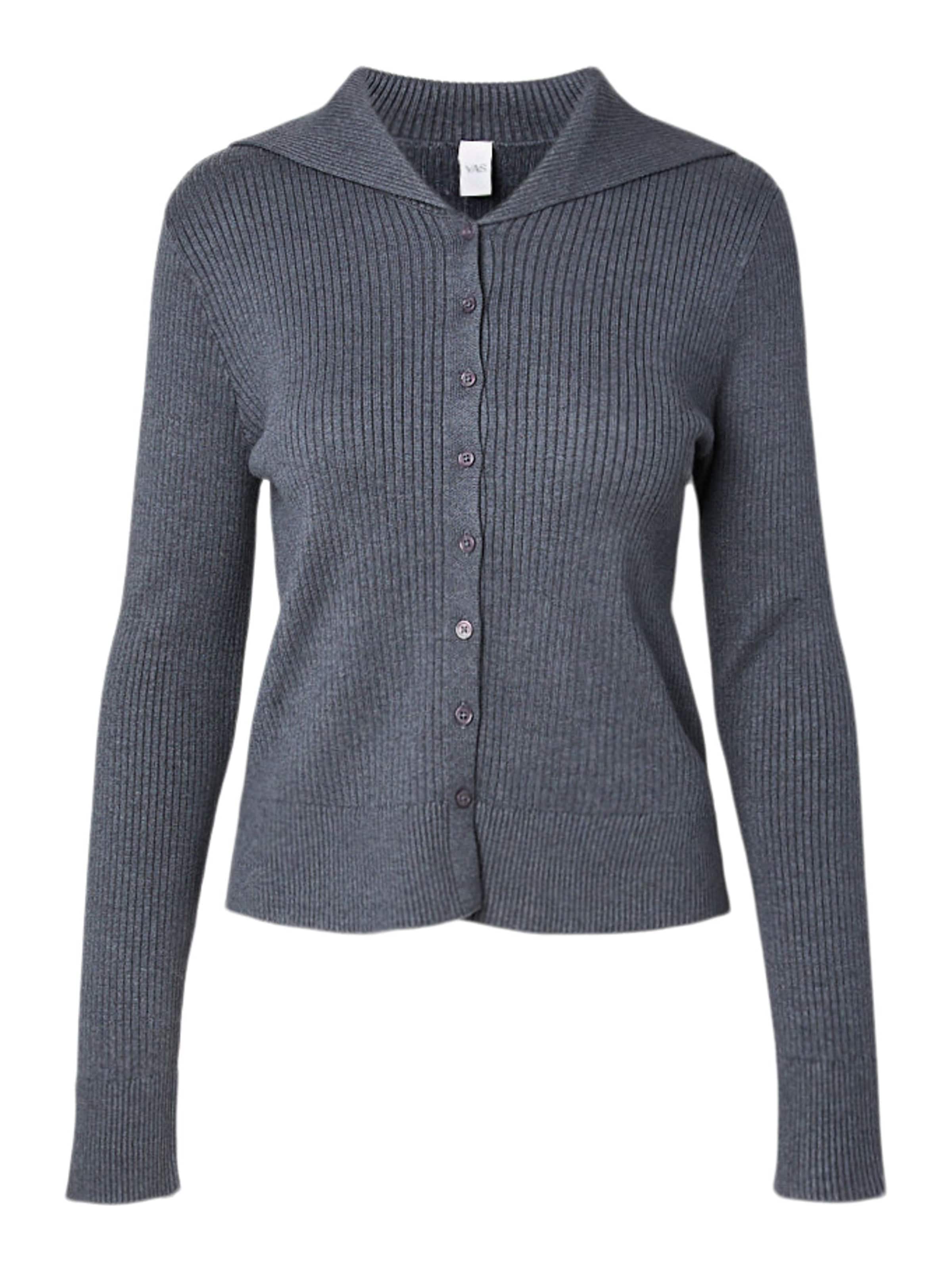 YAS Cardigan 'YASCamelia' en gris foncé, Vue avec produit