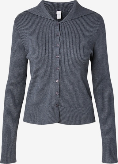 YAS Cardigan 'YASCamelia' i XS i mørkegrå, Produktvisning