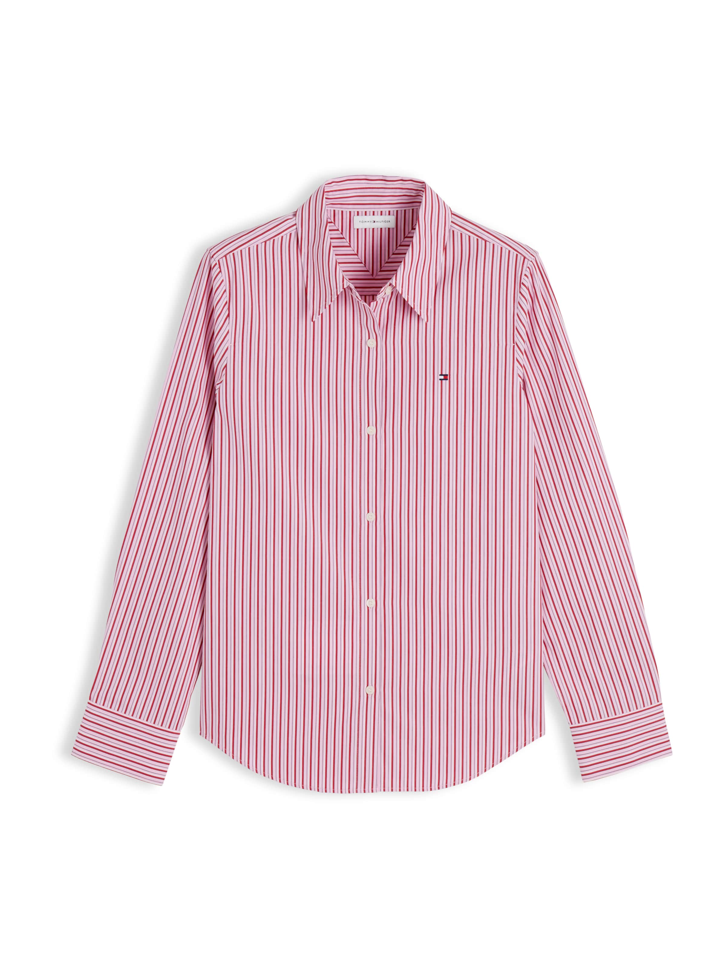 Bluză TOMMY HILFIGER pe roz / roșu / negru / alb, Vizualizare produs