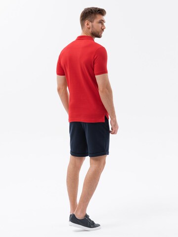 Ombre Shirt 'S1374' in Rood