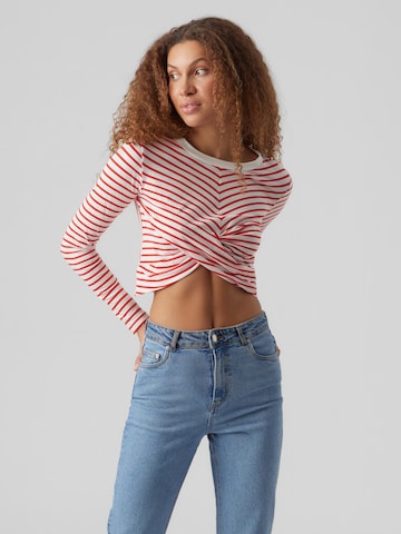 VERO MODA - Camiseta 'LEXIE' en blanco: frente