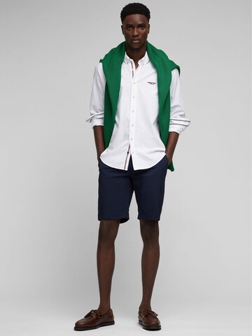 Regular Pantalon HECHTER PARIS en bleu