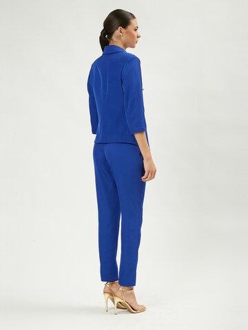 Influencer Tapered Trousers in Blue
