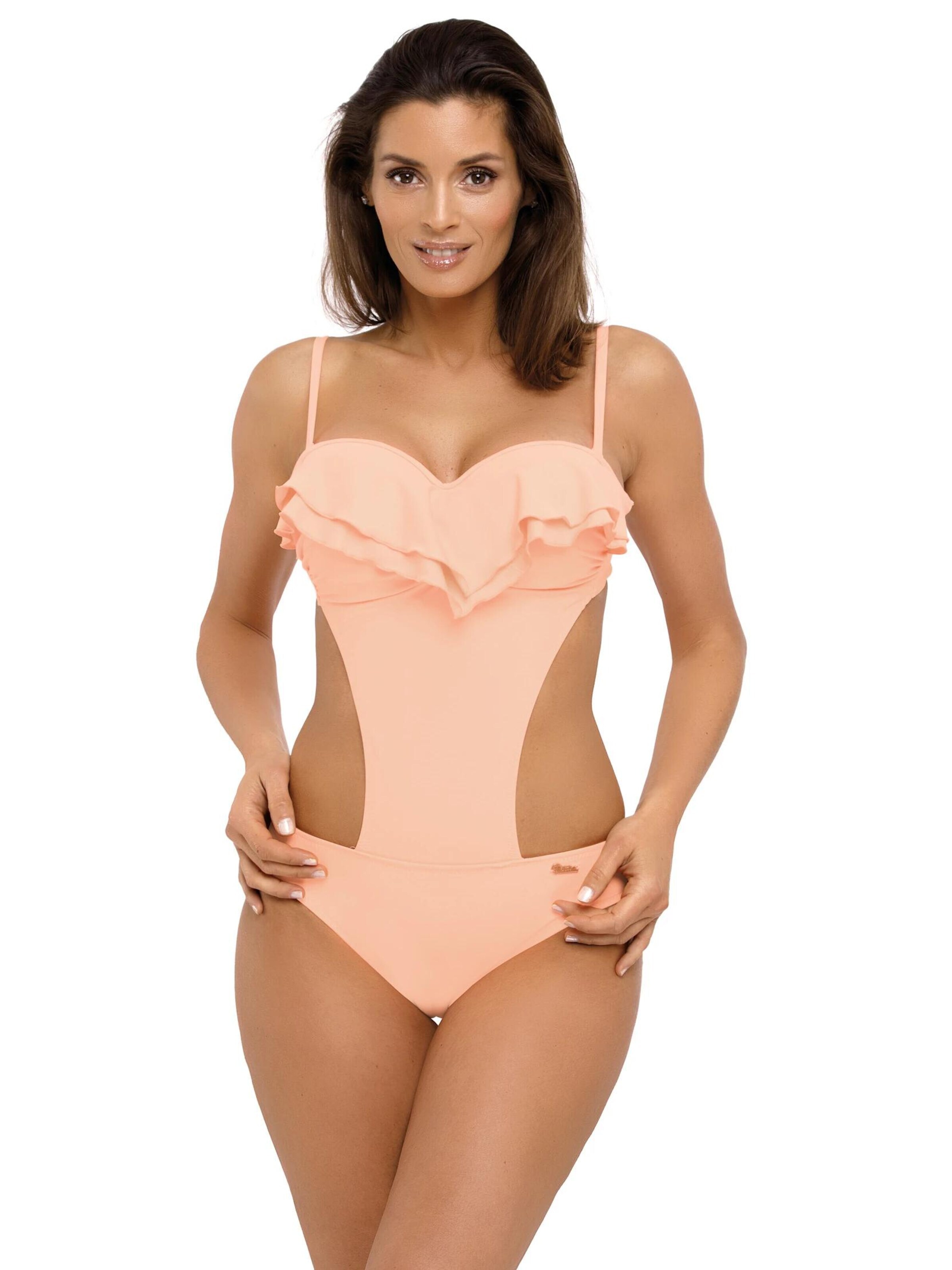 Marko Push-up Swimsuit 'Belinda M-548 (14)' in Orange