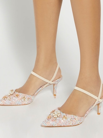 Dune LONDON Slingpumps 'Diana' in Pink