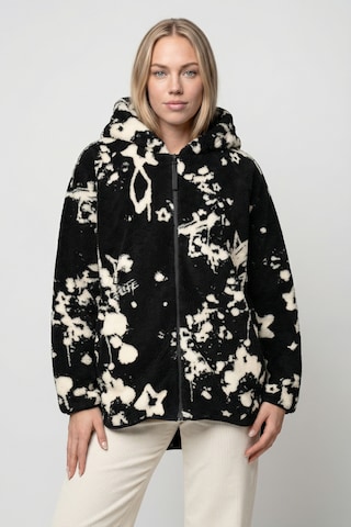 alife & kickin Флисовая куртка 'JacquelineAK T' в Черный: спереди