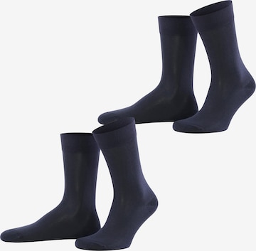 DIM Socks in Blue: front