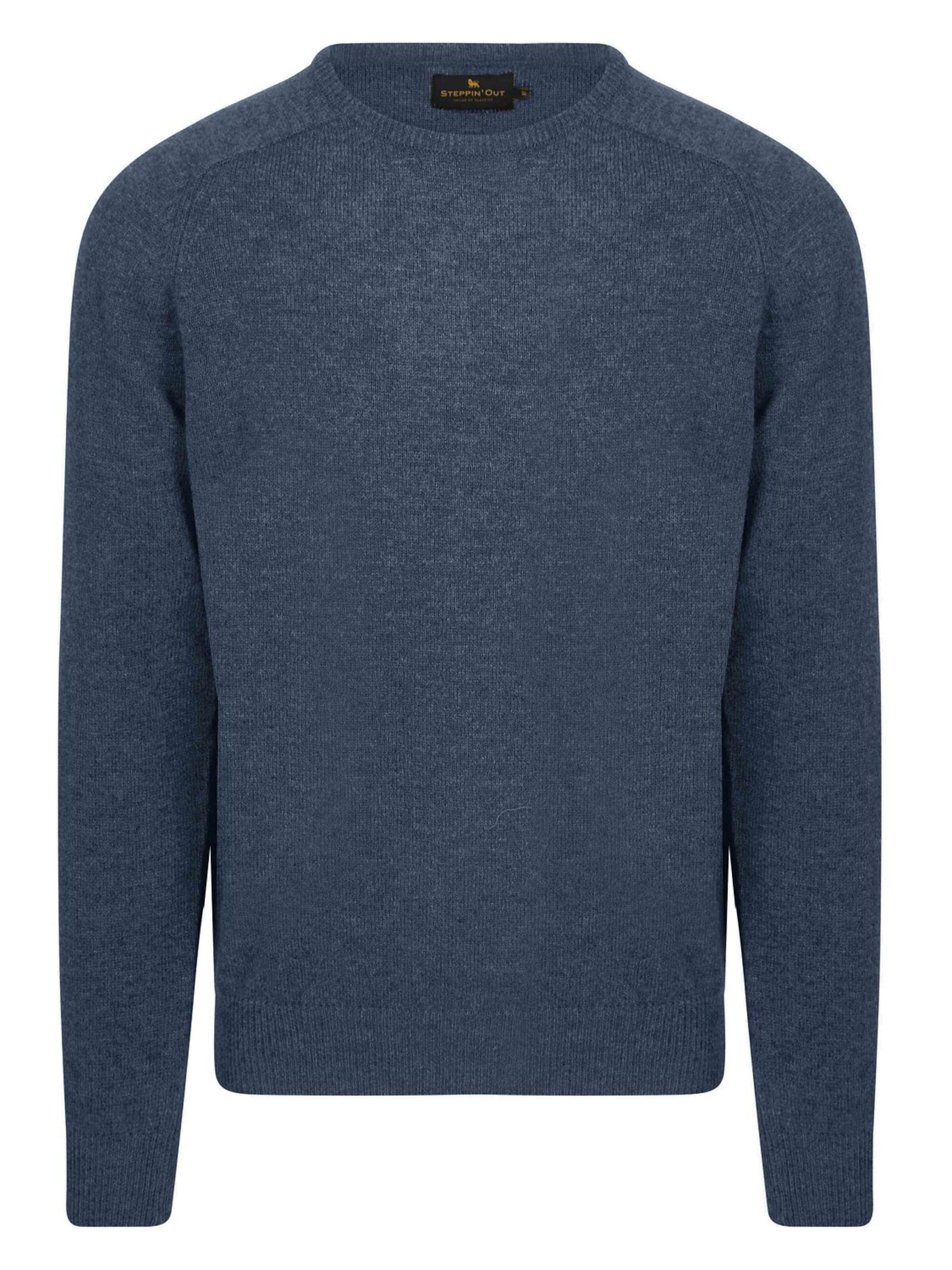 Steppin' out Shirt in Blauw: voorkant