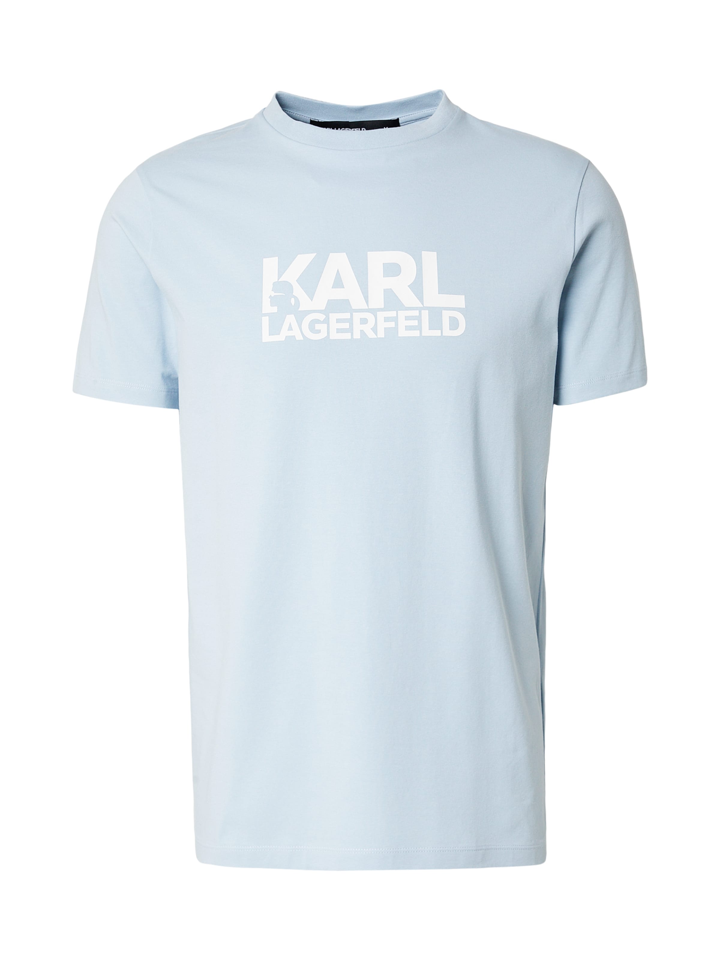 T-Shirt Karl Lagerfeld en bleu : devant