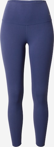 Skinny Pantaloni sport 'ZENVY' de la NIKE pe albastru: față