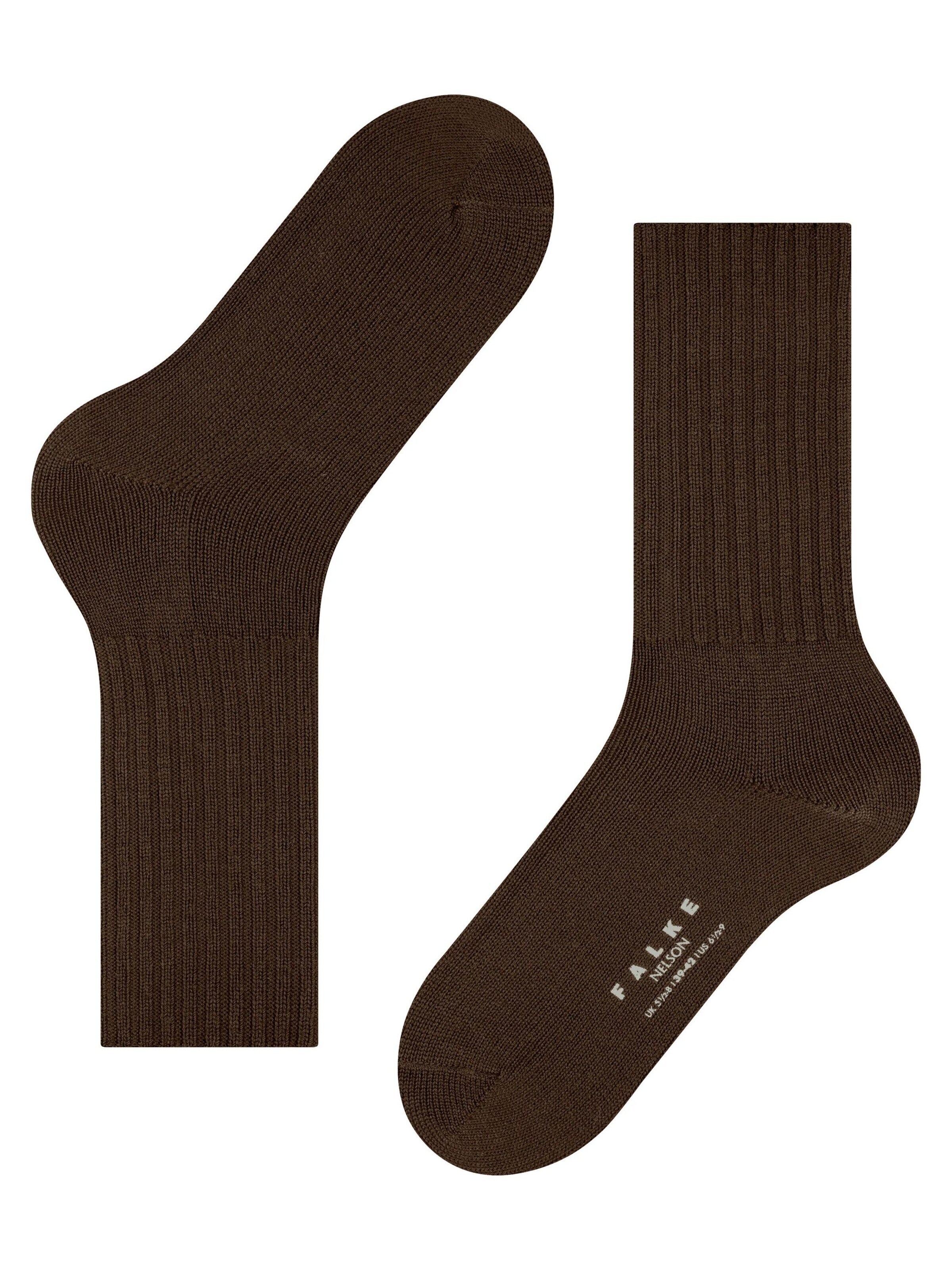 FALKE Socken 'Nelson'‌‌‌‌‌ in Braun
