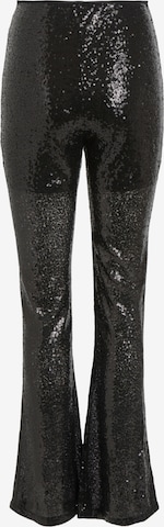 évasé Pantalon VILA en noir