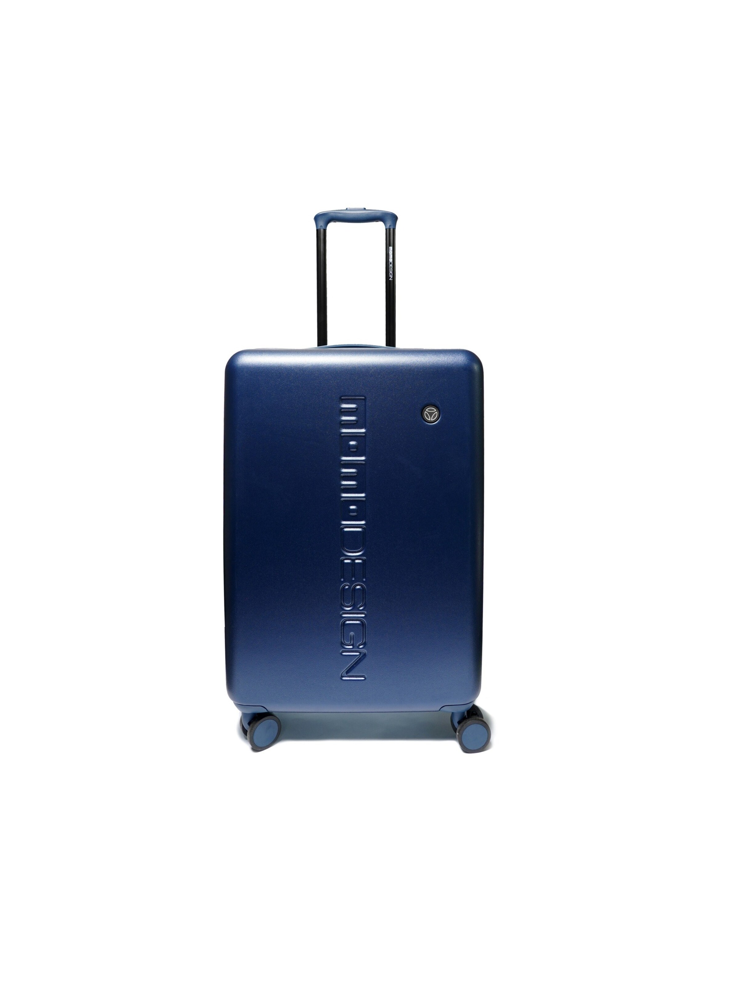 Valigia 'Trolley Medium Momo Design con Zip e Ruote Girevoli' di Momo Design in blu