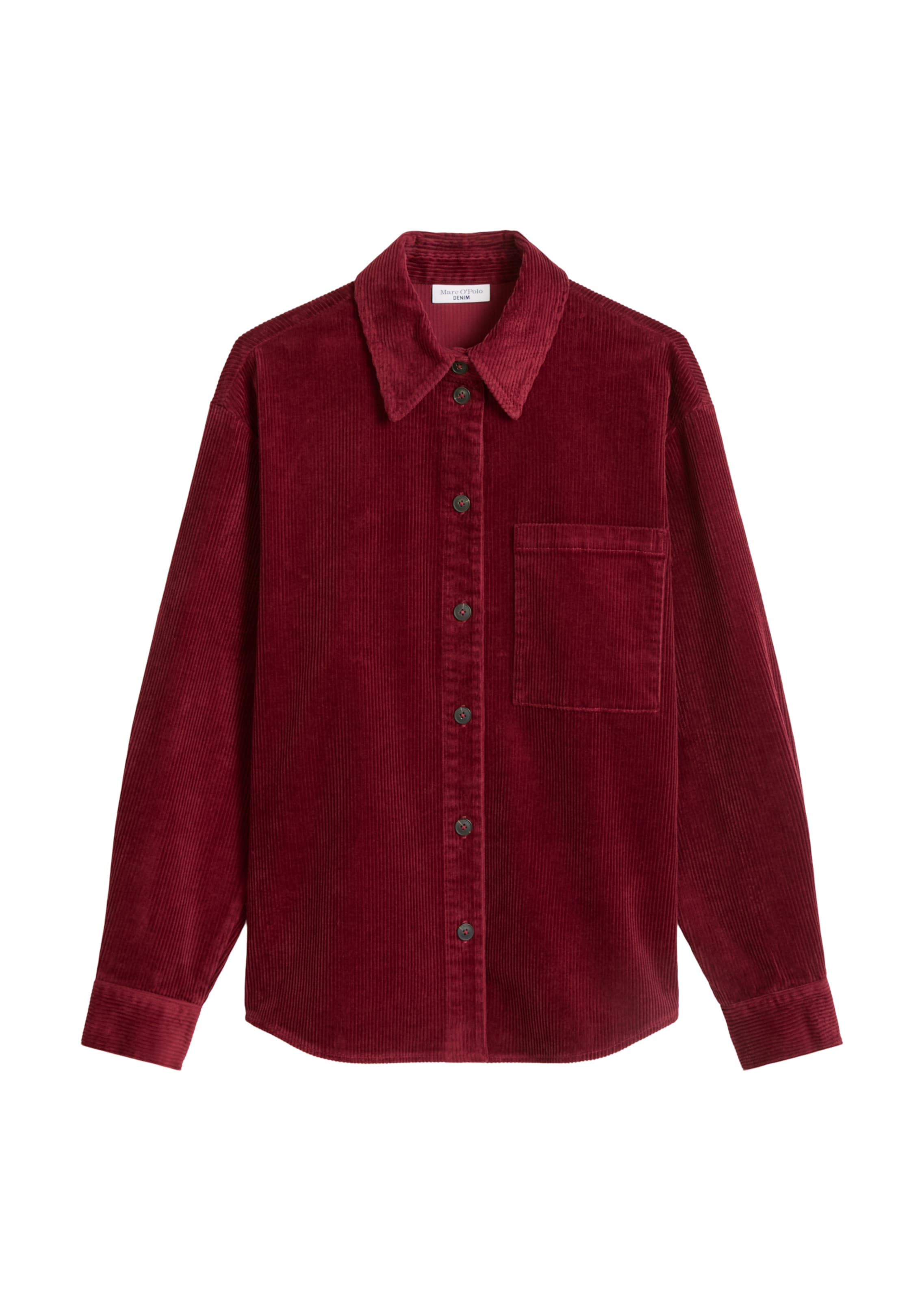 Chemisier Marc O'Polo DENIM en rouge : devant