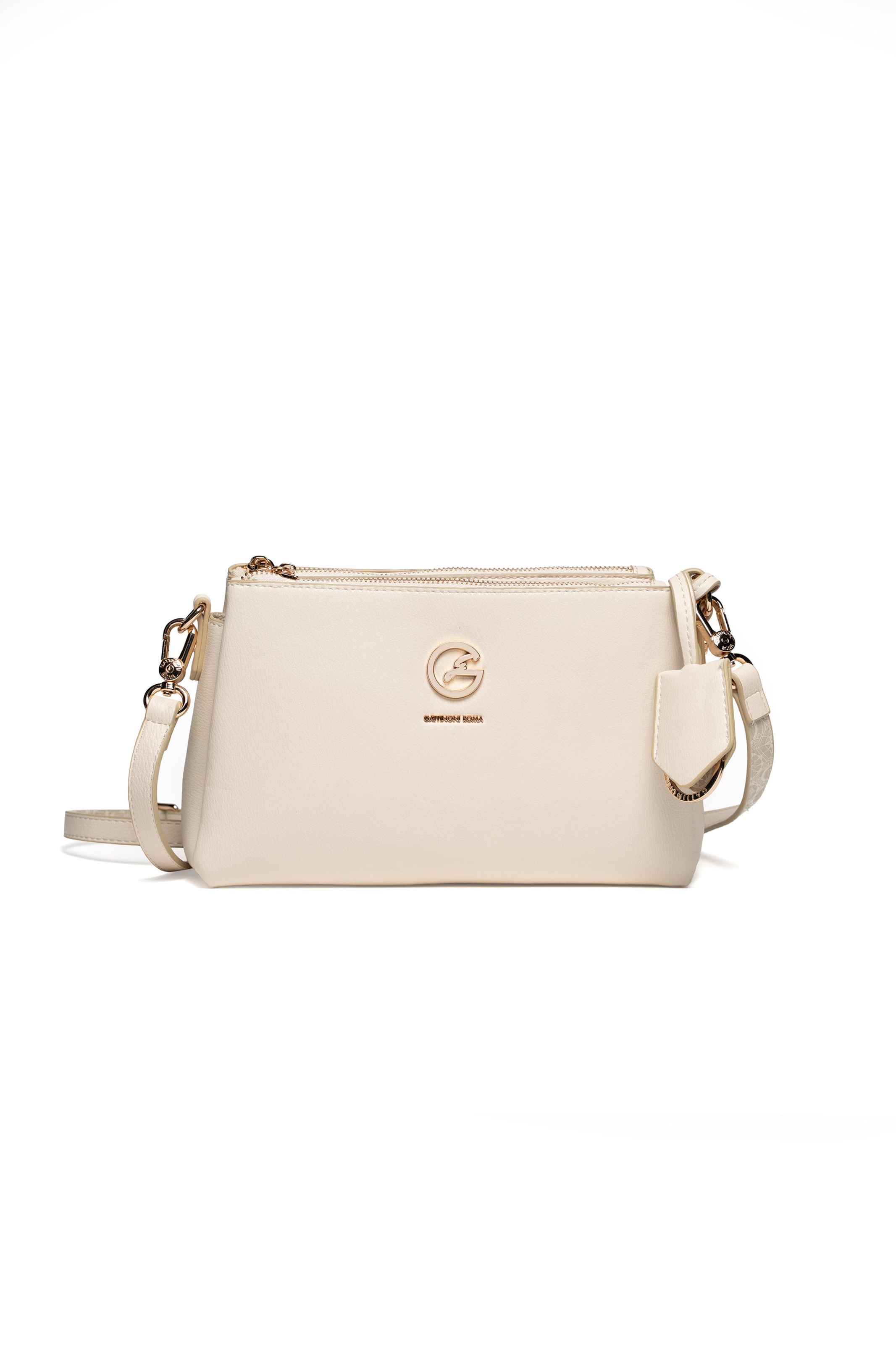 Gattinoni Tasche in Weiß: Vorderseite