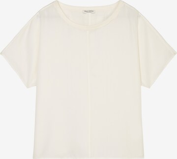 T-shirt Marc O'Polo en blanc : devant