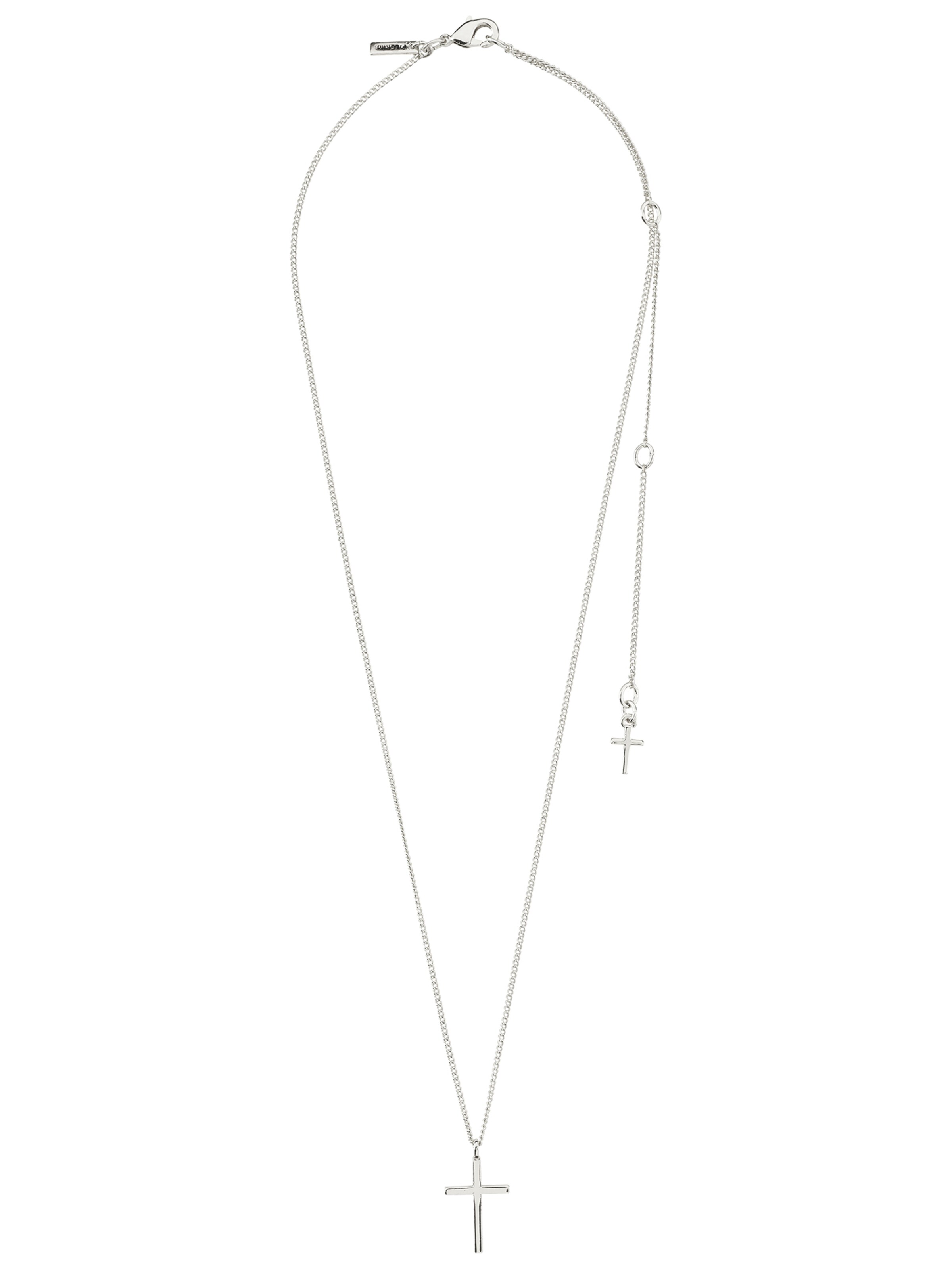 Pilgrim Necklace 'Flynn' in Silver: front