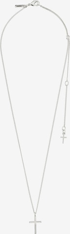 Pilgrim Retiazka 'Flynn' - Strieborná: predná strana