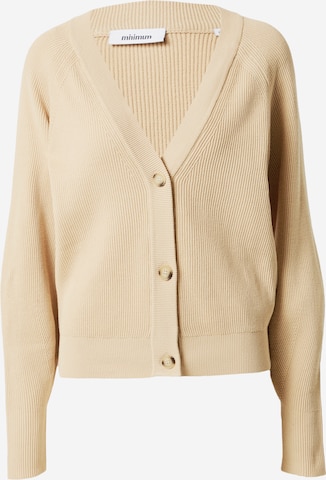 minimum Strickjacke in Beige: predná strana