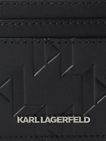 Portamonete di Karl Lagerfeld in nero