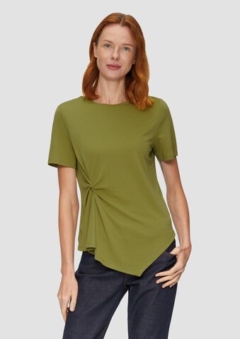 s.Oliver Shirt in Groen: voorkant