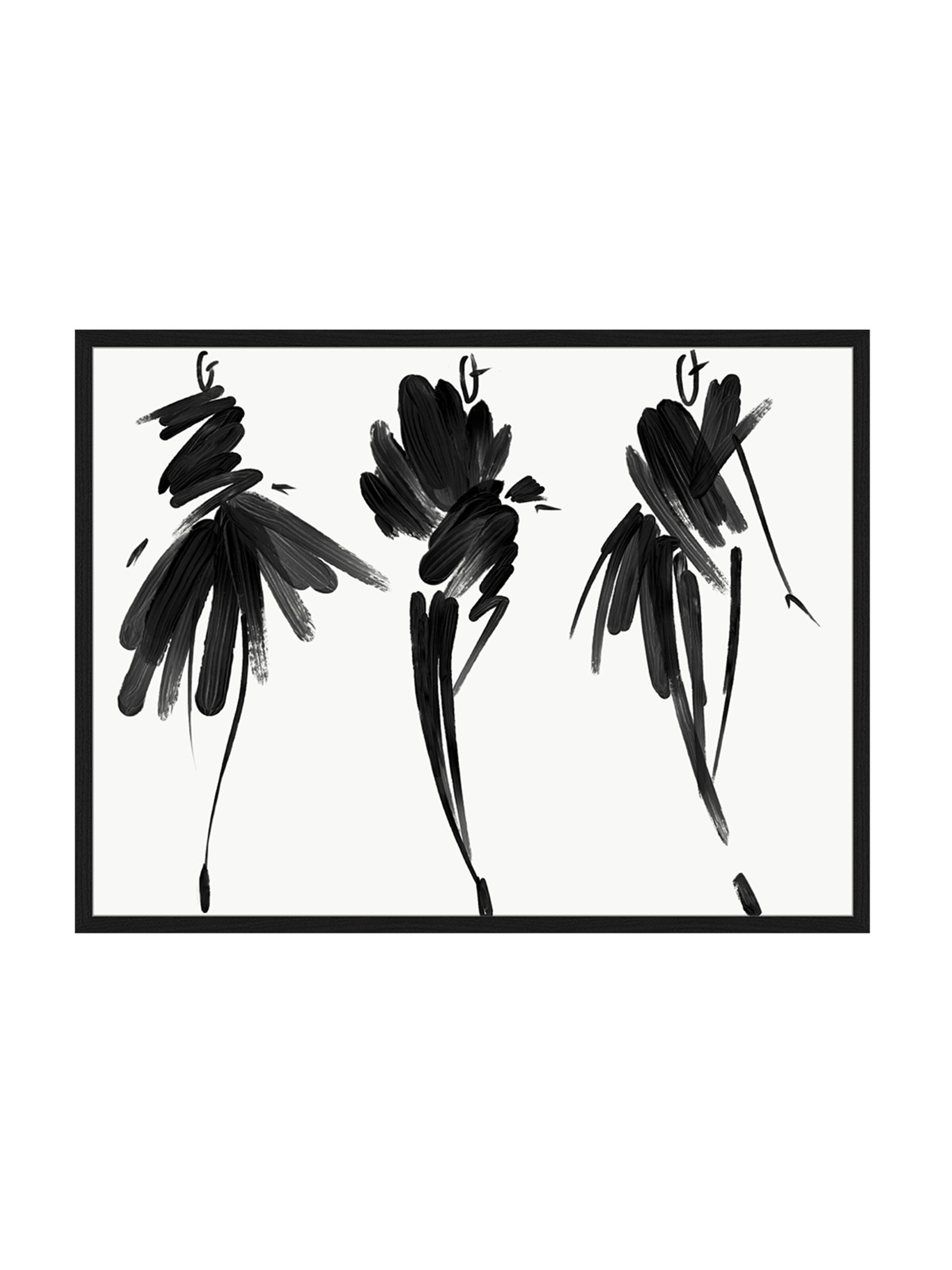 Liv Corday Image 'Three Ladies' in Black: front