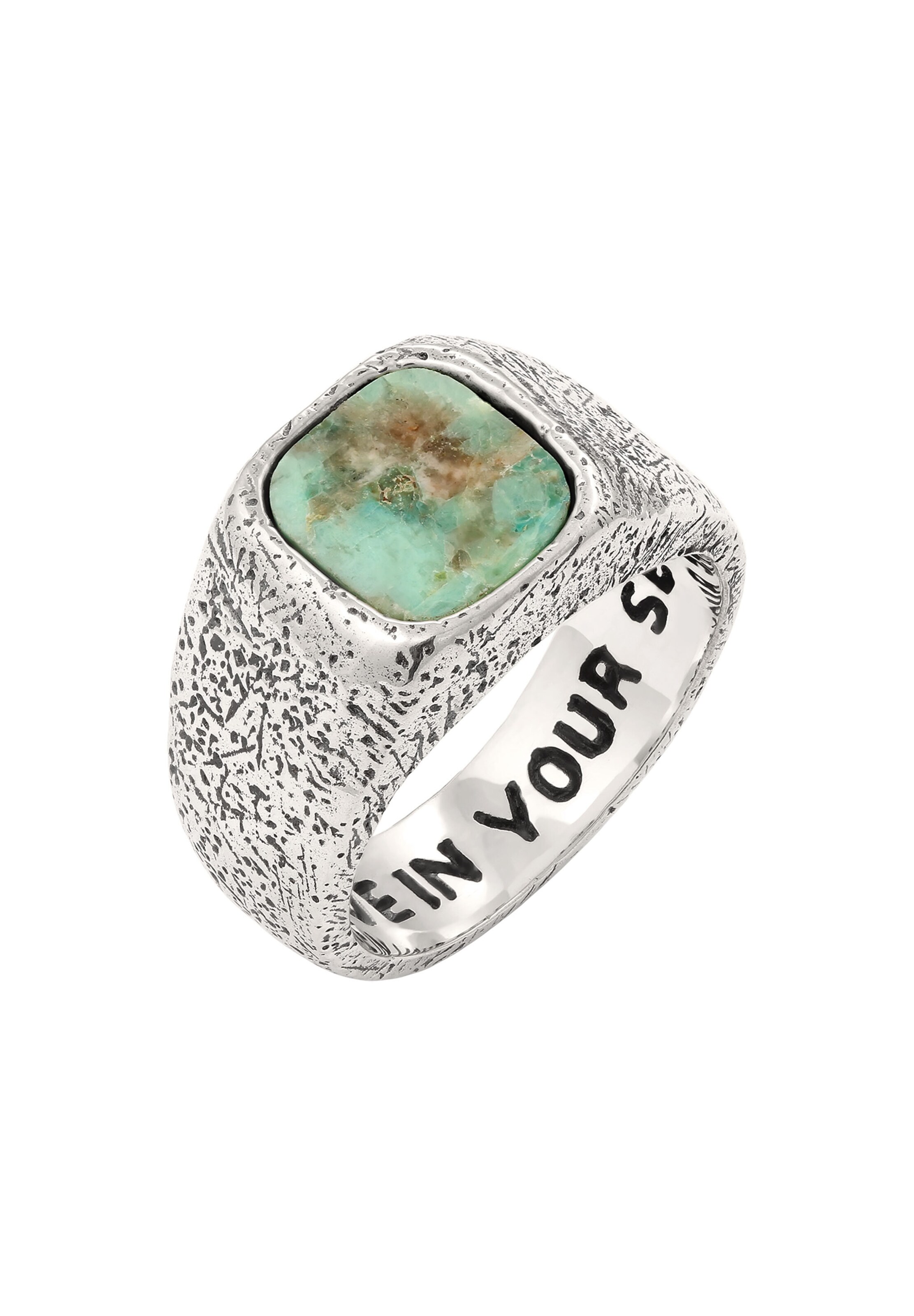 Haze&Glory Ring in Silber: Vorderseite